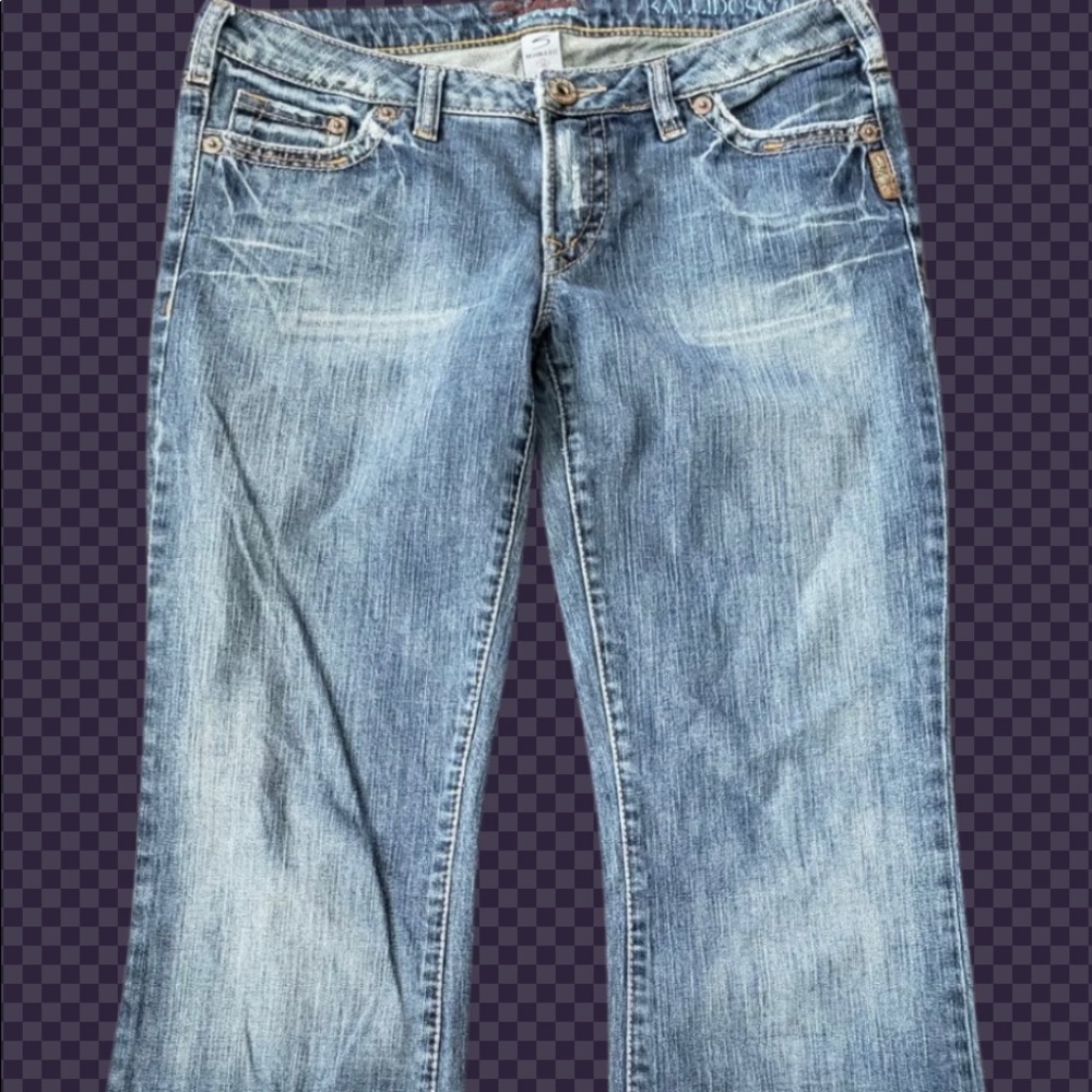 Silver Kaleidoscope jeans. Sz. 31x33. NICE